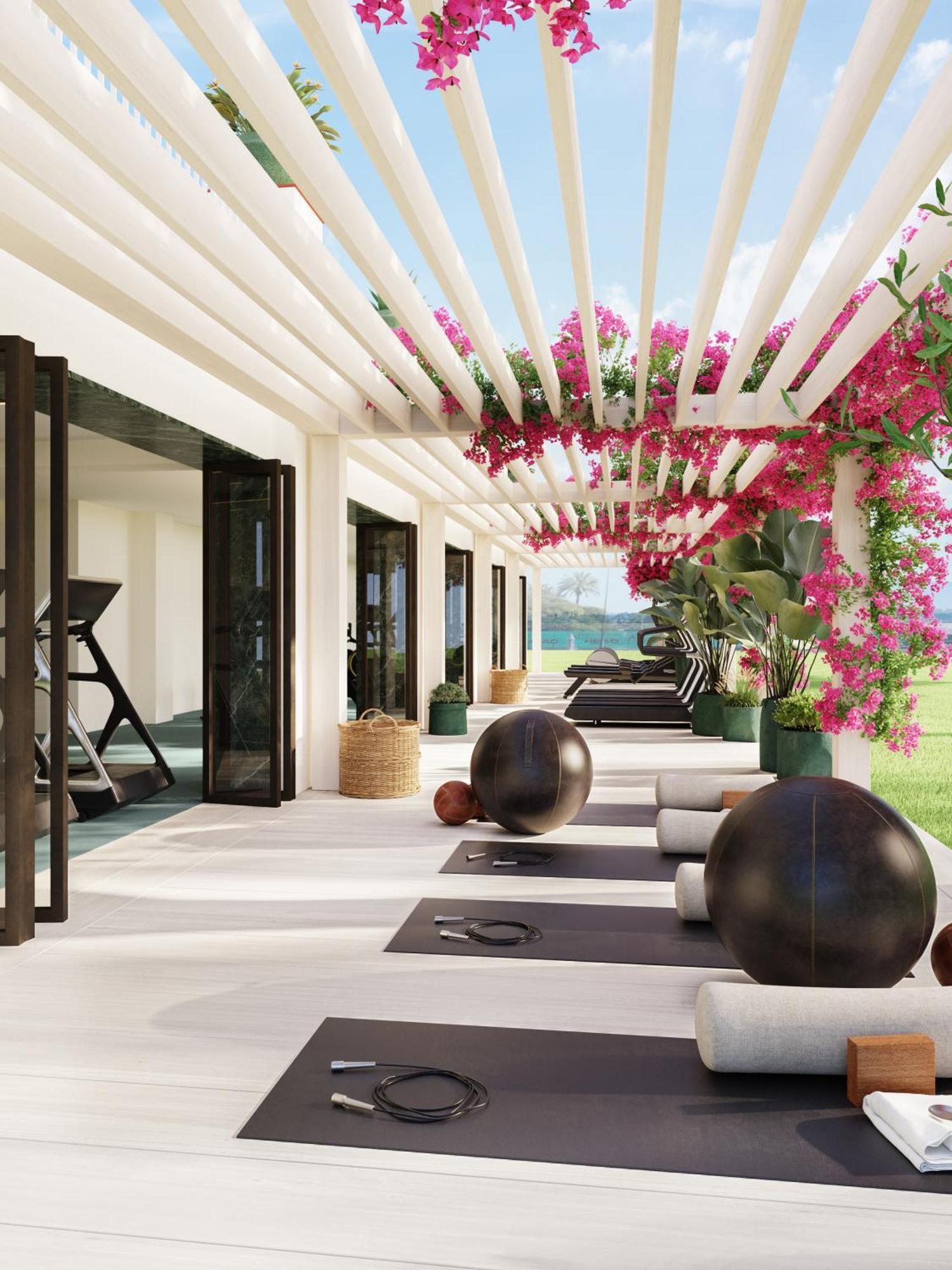 Don Carlos Marbella Exterior foto The gym at the hotel