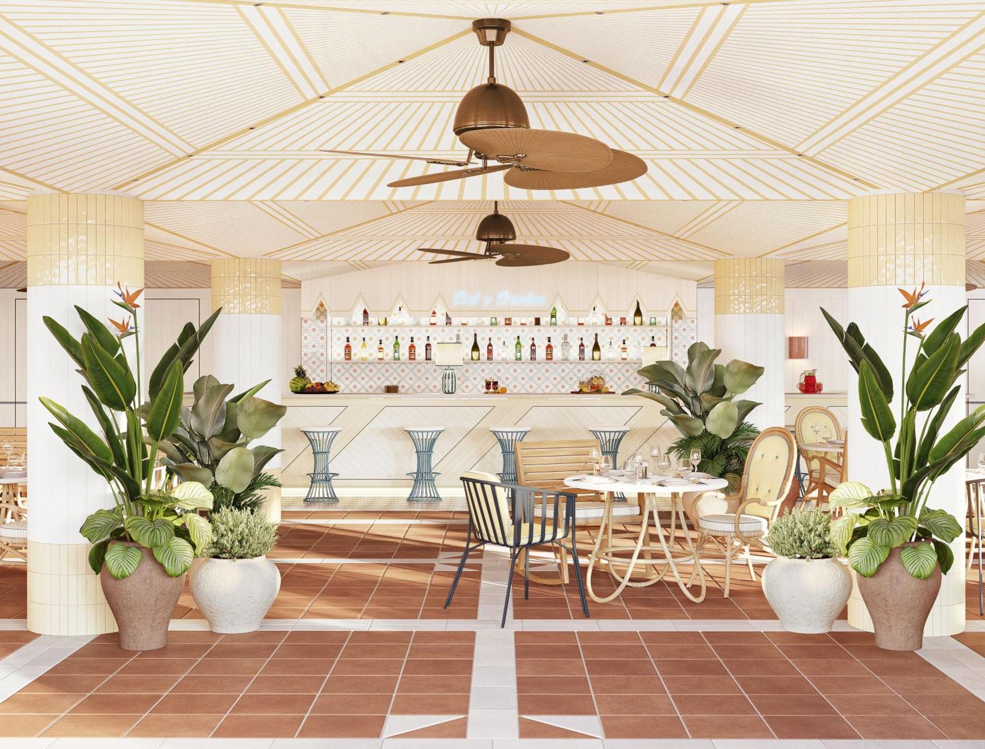 Don Carlos Marbella Exterior foto The interior of the new clubhouse